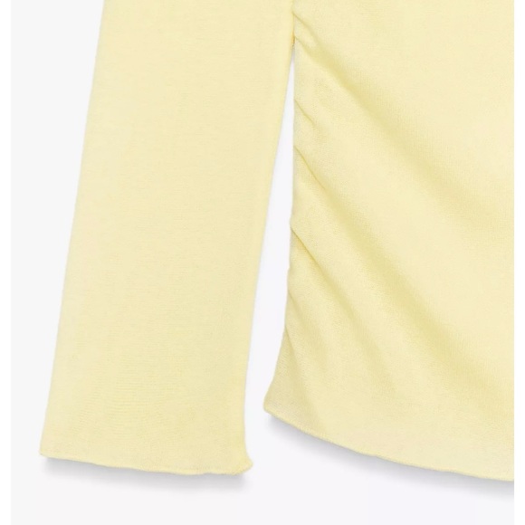 NWT ZARA STRAPLESS RUCHED TOP - Picture 5 of 5